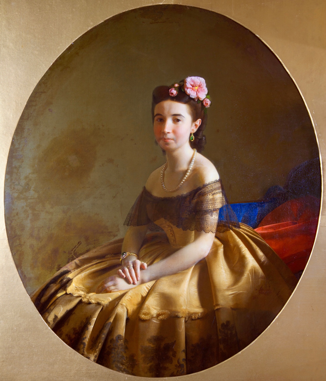 Зарянко Сергій Костянтинович. Жіночий портрет. 1863